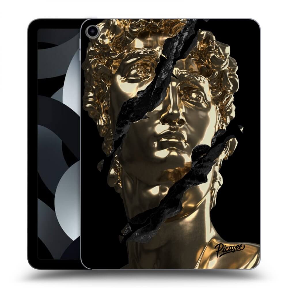 Picasee silikonowe czarne etui na Apple iPad 10,9" 2022 (10.generace) - Golder