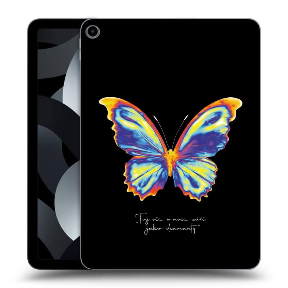 Picasee silikonowe przeźroczyste etui na Apple iPad 10,9" 2022 (10.generace) - Diamanty Black