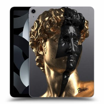 Picasee silikonowe przeźroczyste etui na Apple iPad 10,9" 2022 (10.generace) - Wildfire - Gold