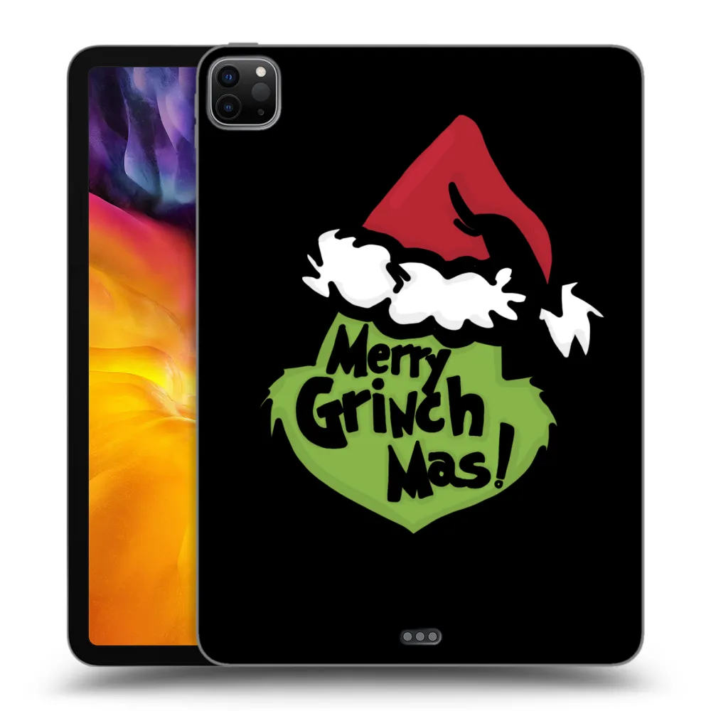 Picasee silikonowe czarne etui na Apple iPad Pro 11" 2022 M2 (4.generace) - Grinch 2