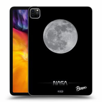 Picasee silikonowe czarne etui na Apple iPad Pro 11" 2022 M2 (4.generace) - Moon Minimal