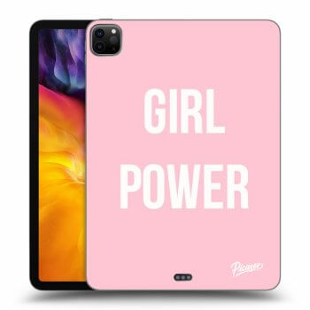 Picasee silikonowe czarne etui na Apple iPad Pro 11" 2022 M2 (4.generace) - Girl power
