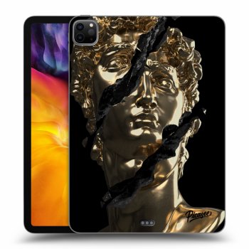 Picasee silikonowe czarne etui na Apple iPad Pro 11" 2022 M2 (4.generace) - Golder