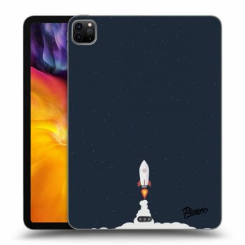 Picasee silikonowe czarne etui na Apple iPad Pro 11" 2022 M2 (4.generace) - Astronaut 2