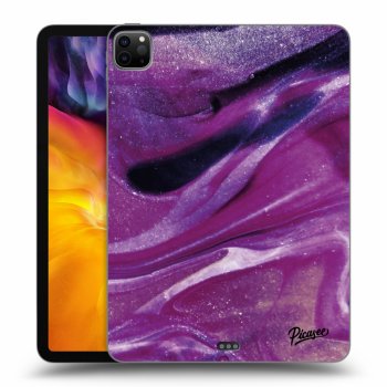 Etui na Apple iPad Pro 11" 2022 M2 (4.generace) - Purple glitter