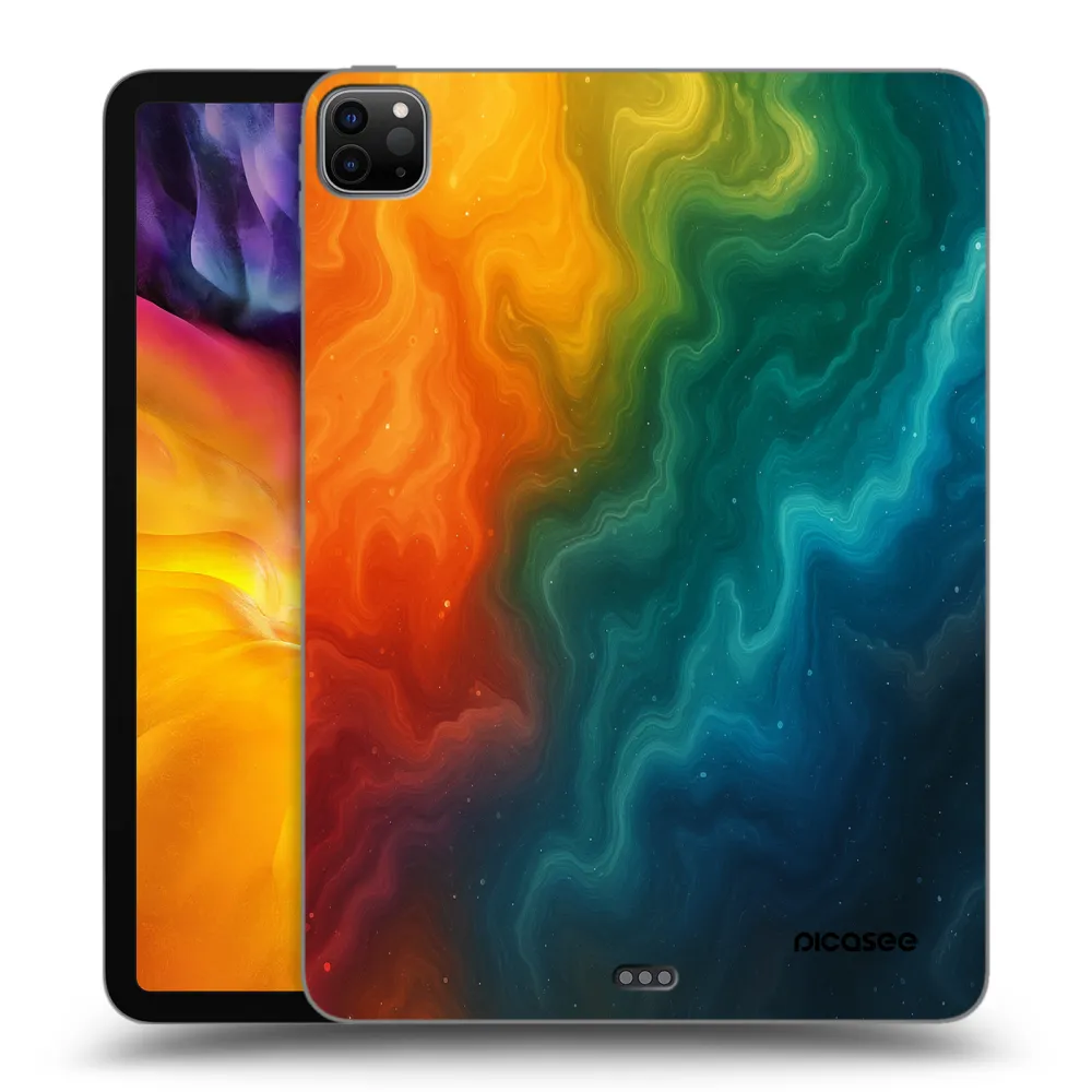 Picasee silikonowe czarne etui na Apple iPad Pro 11" 2022 M2 (4.generace) - Solar