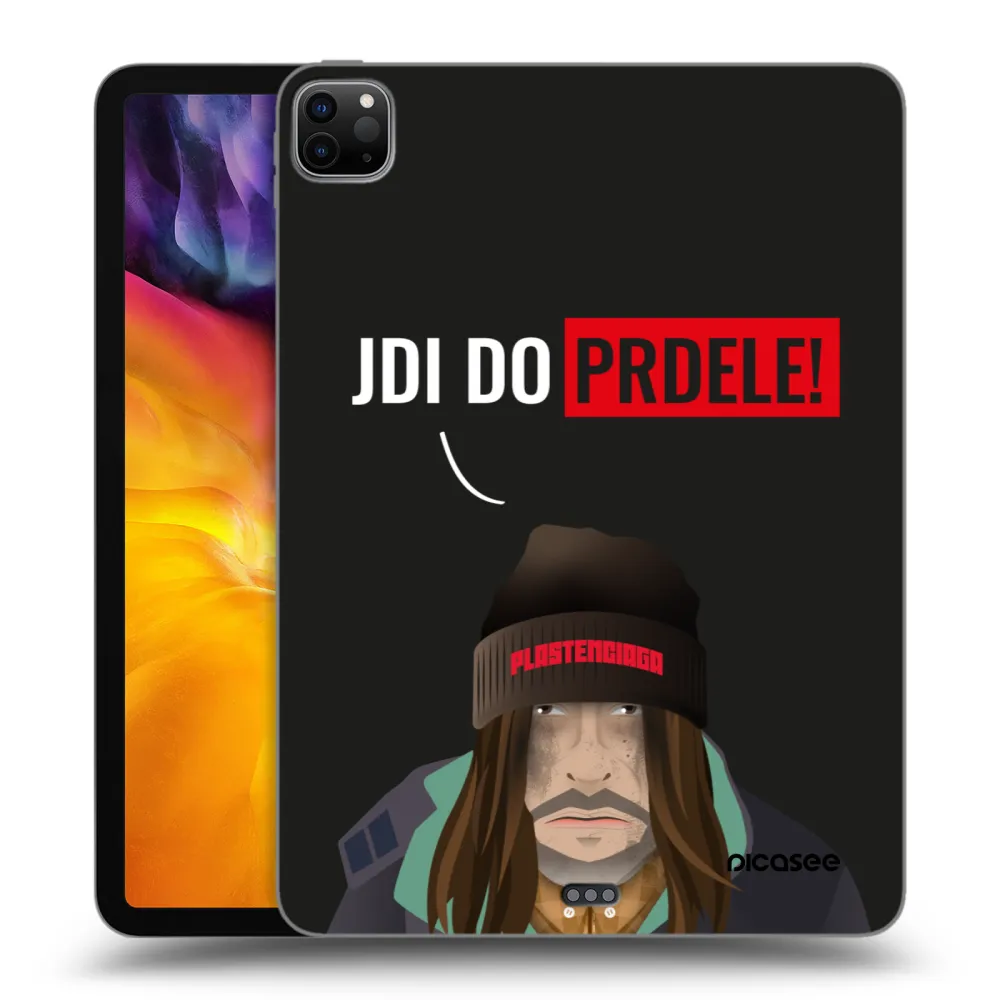 Picasee silikonowe czarne etui na Apple iPad Pro 11" 2022 M2 (4.generace) - Bezďák