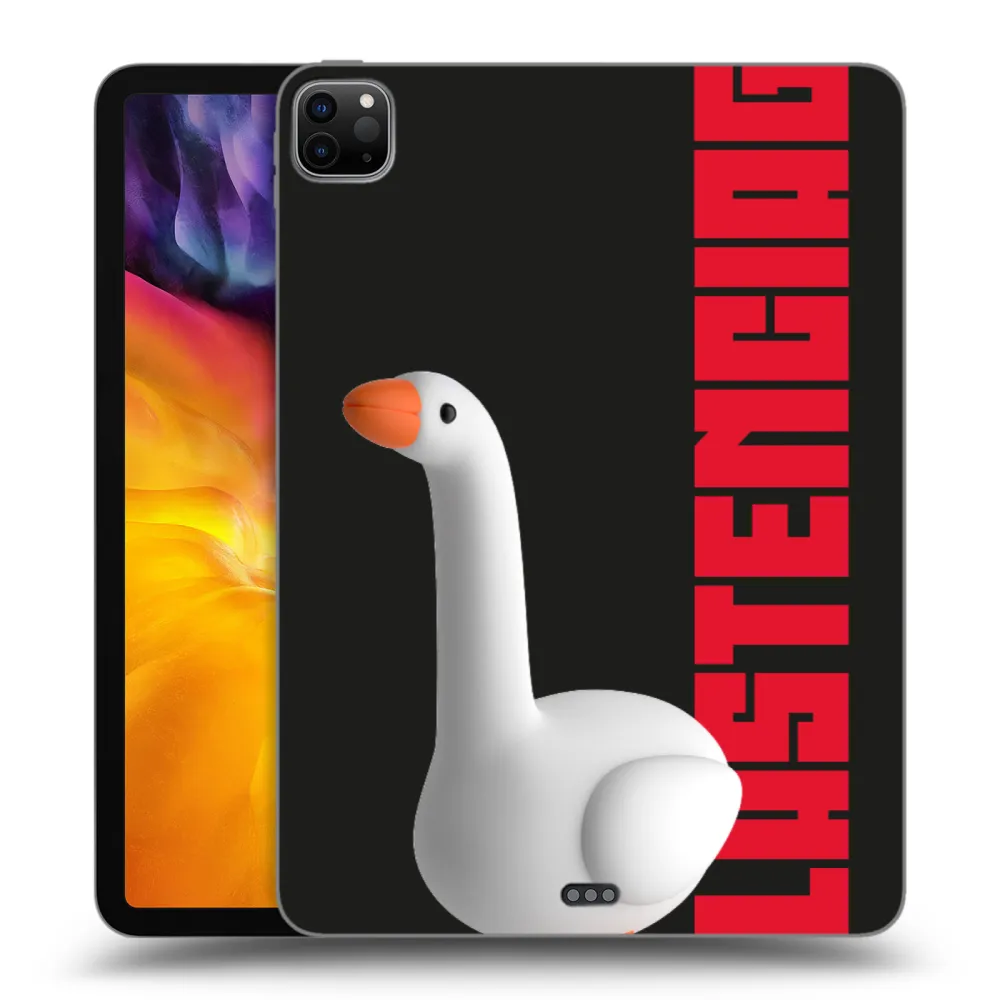 Picasee silikonowe czarne etui na Apple iPad Pro 11" 2022 M2 (4.generace) - Kiky Ricky