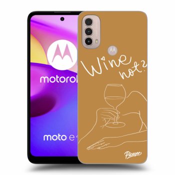 Etui na Motorola Moto E40 - Wine not
