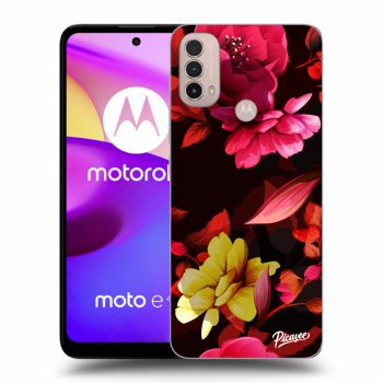 Etui na Motorola Moto E40 - Dark Peonny