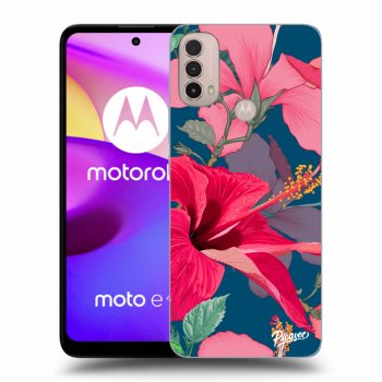 Etui na Motorola Moto E40 - Hibiscus