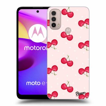 Etui na Motorola Moto E40 - Cherries