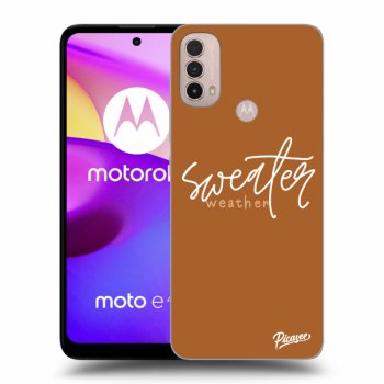 Etui na Motorola Moto E40 - Sweater weather