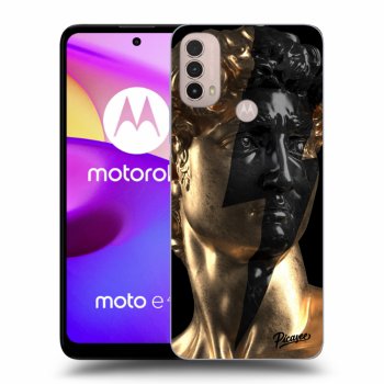 Etui na Motorola Moto E40 - Wildfire - Gold