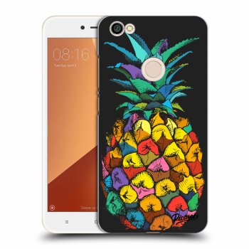 Picasee plastikowe czarne etui do Xiaomi Redmi Note 5A Global - Pineapple