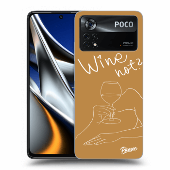 Etui na Xiaomi Poco M4 Pro - Wine not