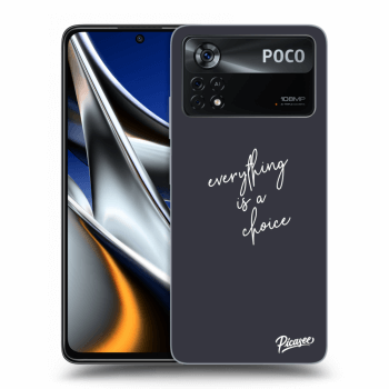Picasee ULTIMATE CASE pro Xiaomi Poco M4 Pro - Everything is a choice
