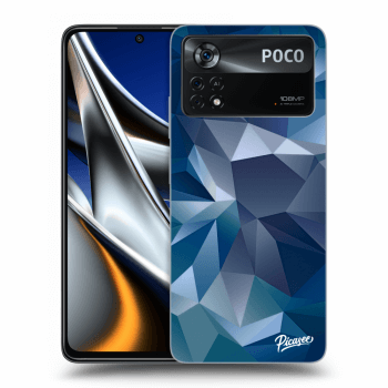Picasee silikonowe czarne etui na Xiaomi Poco M4 Pro - Wallpaper