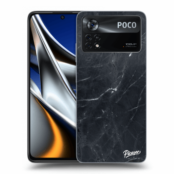 Etui na Xiaomi Poco M4 Pro - Black marble