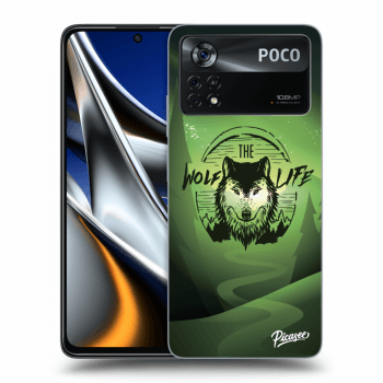 Etui na Xiaomi Poco M4 Pro - Wolf life