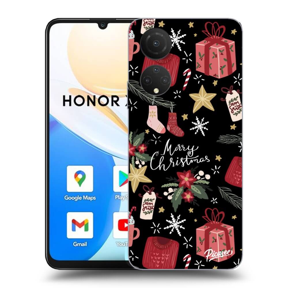 Picasee ULTIMATE CASE pro Honor X7 - Christmas