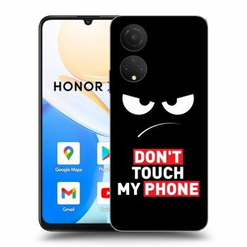 Etui na Honor X7 - Angry Eyes - Transparent