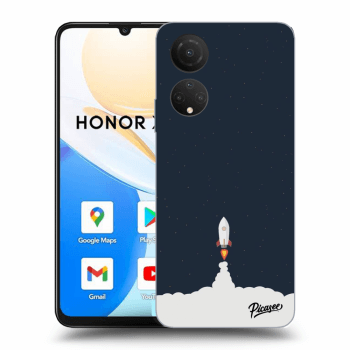 Picasee silikonowe przeźroczyste etui na Honor X7 - Astronaut 2