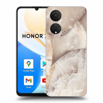 Etui na Honor X7 - Cream marble