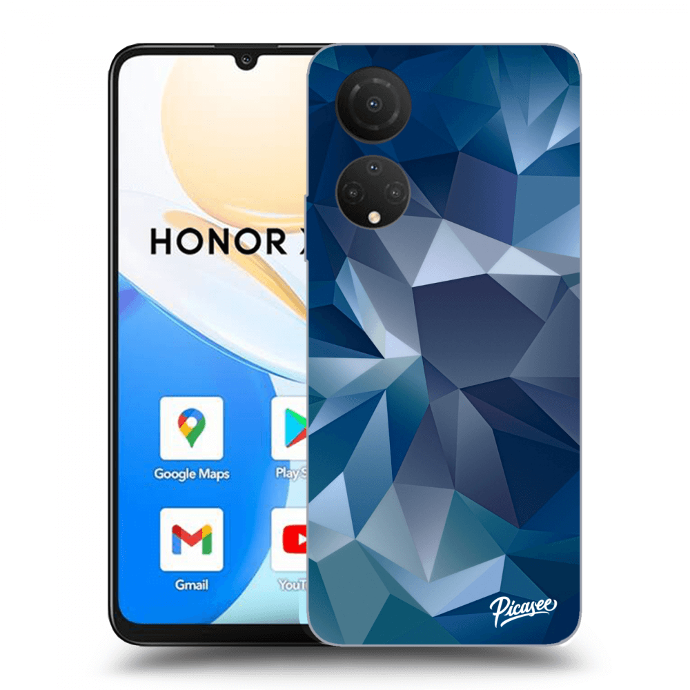 Picasee silikonowe przeźroczyste etui na Honor X7 - Wallpaper