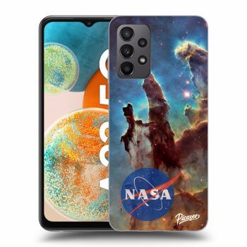 Picasee silikonowe czarne etui na Samsung Galaxy A23 A235F 4G - Eagle Nebula