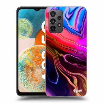 Picasee silikonowe przeźroczyste etui na Samsung Galaxy A23 A235F 4G - Electric