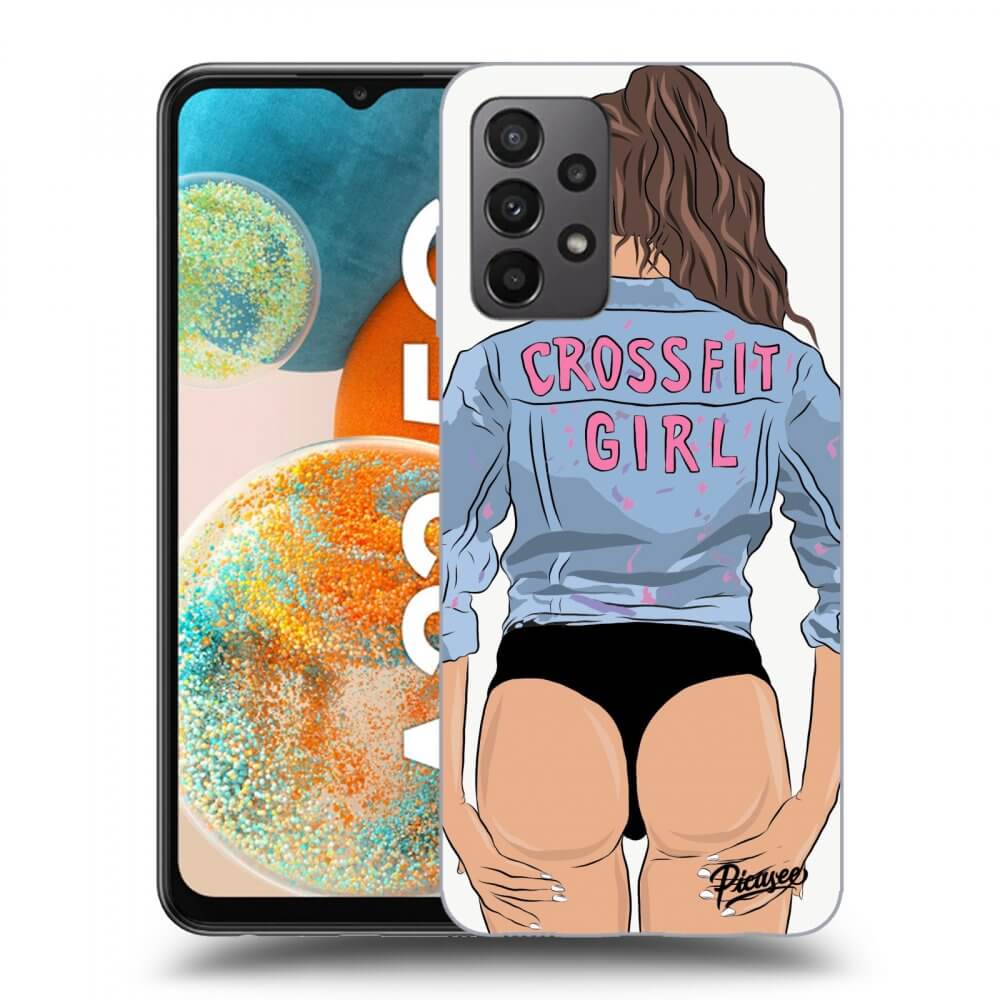 Picasee ULTIMATE CASE pro Samsung Galaxy A23 A235F 4G - Crossfit girl - nickynellow