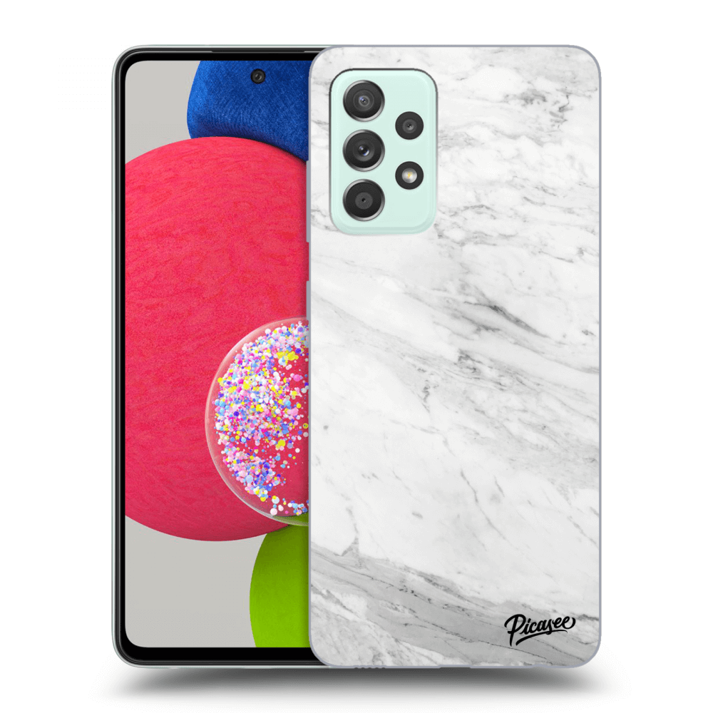 Picasee ULTIMATE CASE pro Samsung Galaxy A73 5G - White marble