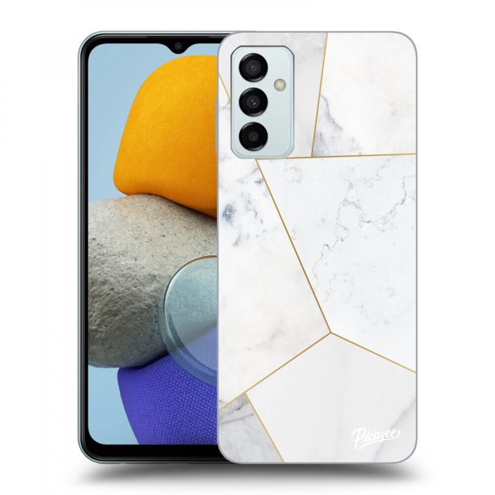 Picasee ULTIMATE CASE pro Samsung Galaxy M23 5G - White tile