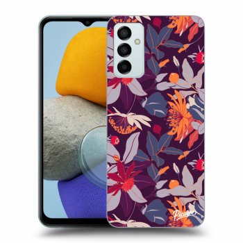 Etui na Samsung Galaxy M23 5G - Purple Leaf