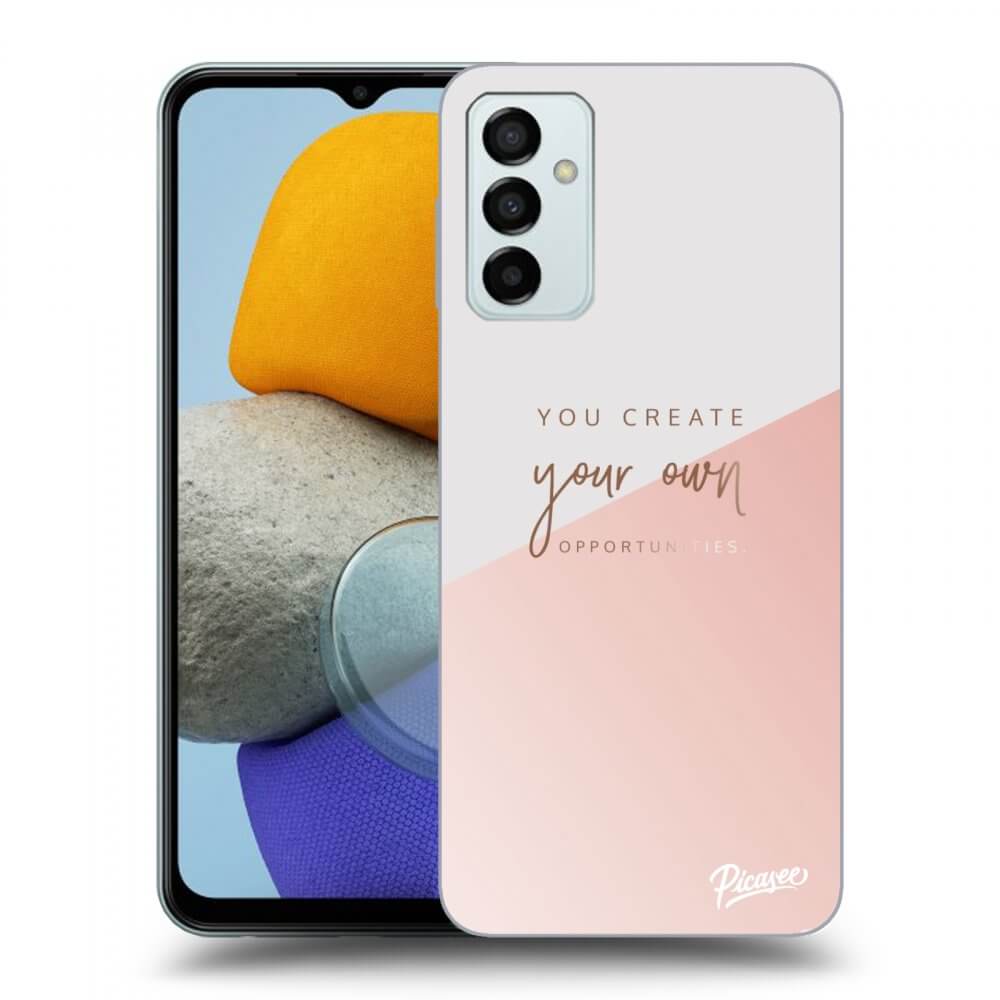 Picasee silikonowe czarne etui na Samsung Galaxy M23 5G - You create your own opportunities