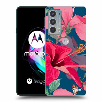 Etui na Motorola Edge 20 - Hibiscus