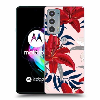Etui na Motorola Edge 20 - Red Lily