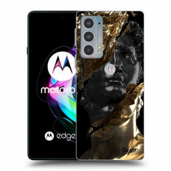 Etui na Motorola Edge 20 - Gold - Black