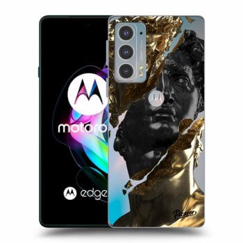 Etui na Motorola Edge 20 - Gold - Black
