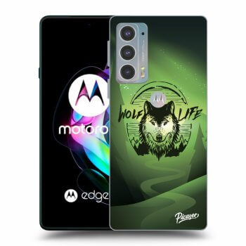 Etui na Motorola Edge 20 - Wolf life