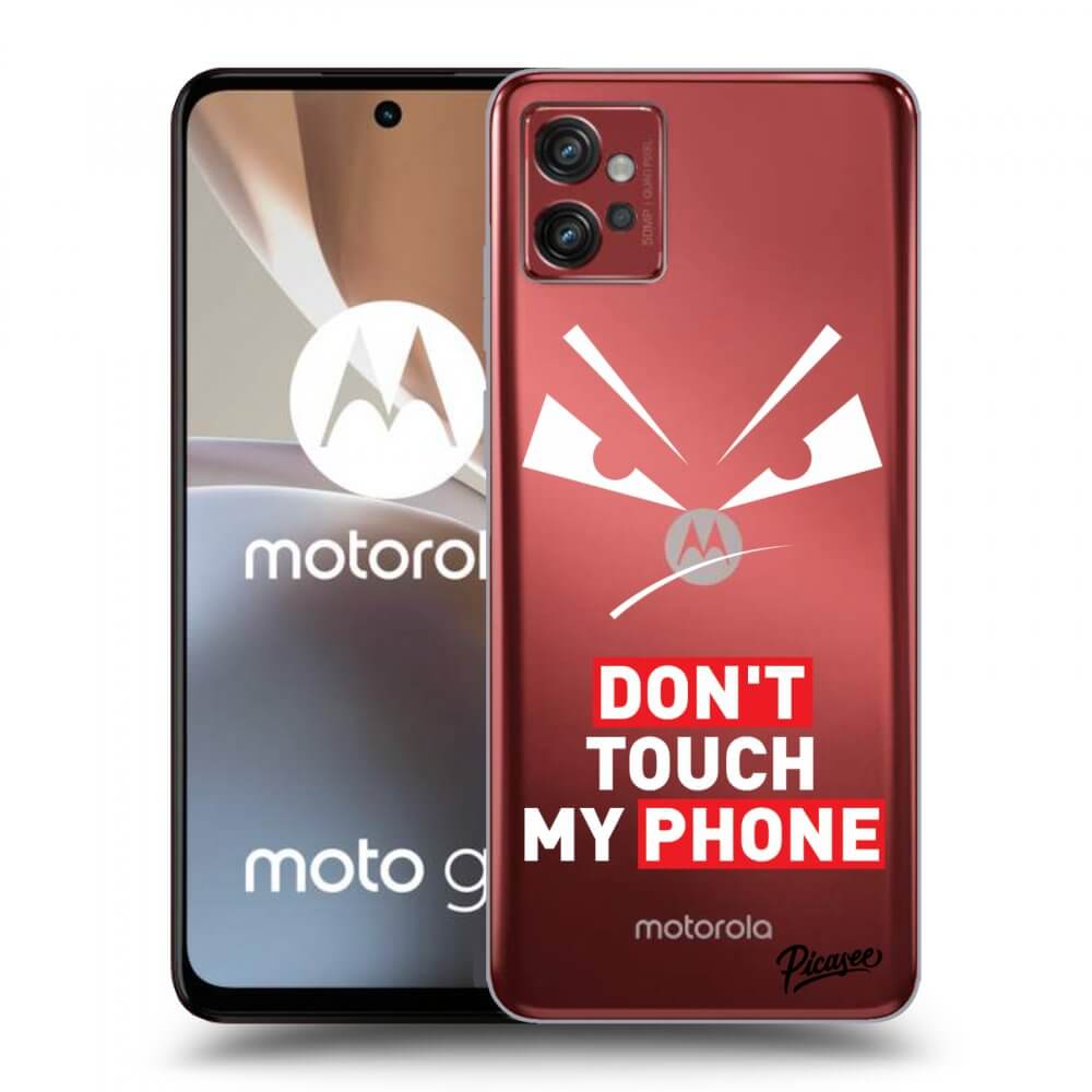 Picasee silikonowe przeźroczyste etui na Motorola Moto G32 - Evil Eye - Transparent