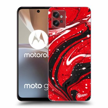 Etui na Motorola Moto G32 - Red black