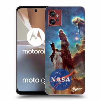 Picasee silikonowe przeźroczyste etui na Motorola Moto G32 - Eagle Nebula
