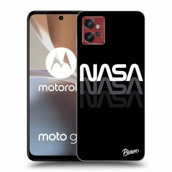 Picasee silikonowe przeźroczyste etui na Motorola Moto G32 - NASA Triple
