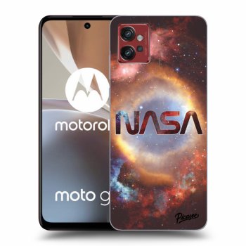Picasee silikonowe przeźroczyste etui na Motorola Moto G32 - Nebula