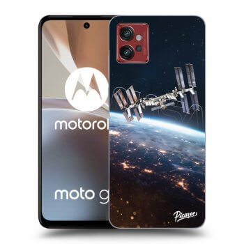 Picasee silikonowe przeźroczyste etui na Motorola Moto G32 - Station