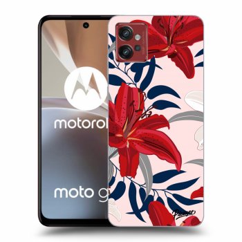 Etui na Motorola Moto G32 - Red Lily