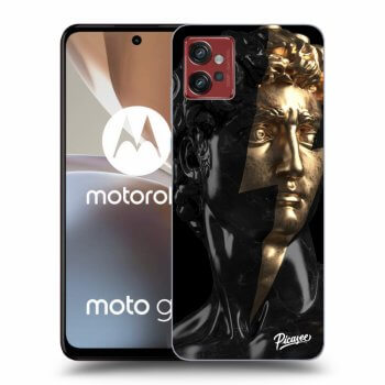 Picasee silikonowe czarne etui na Motorola Moto G32 - Wildfire - Black