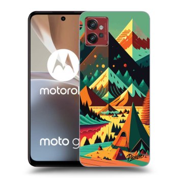 Picasee silikonowe czarne etui na Motorola Moto G32 - Colorado